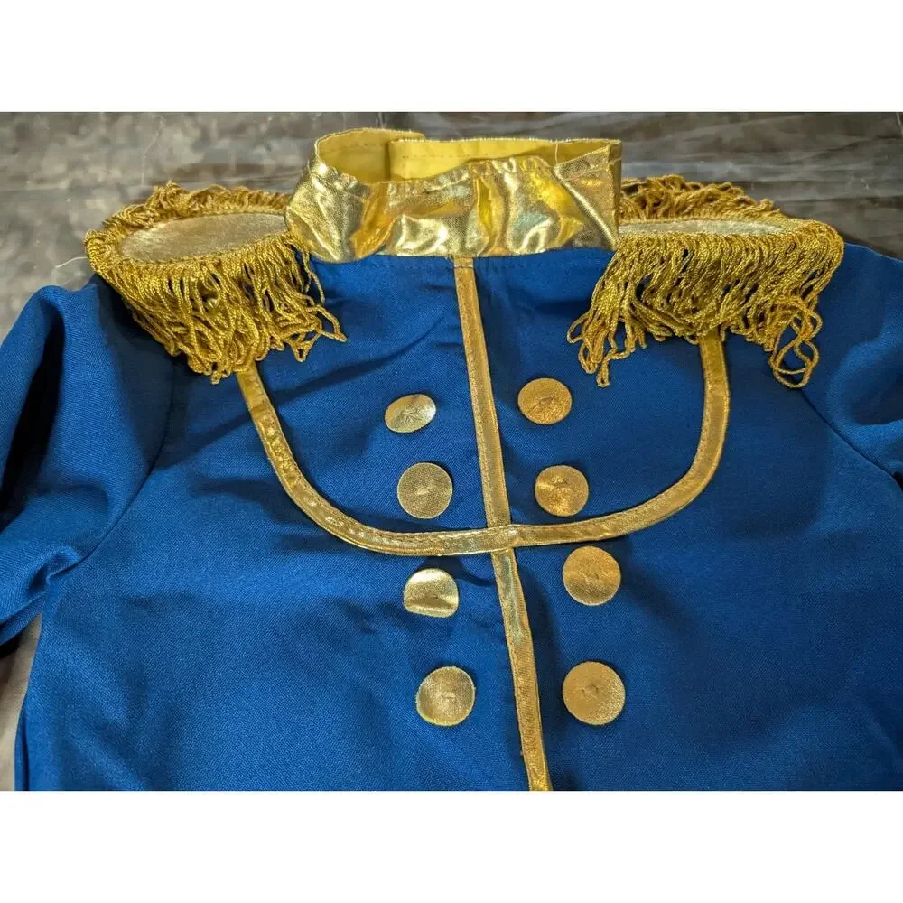 NEW! Blue Boys Prince Charming Outfit Kids Halloween Costume Party Size 3-5